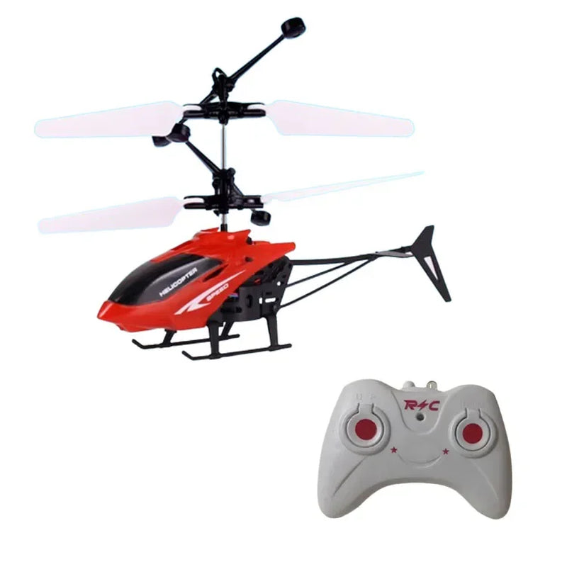 Helicóptero Volador RC para Niños – Control por Gestos, Sensor Inteligente y Luces LED Recargables