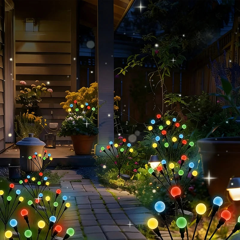 ✨ Luces LED Solares Luciérnaga para Exterior – Decoración Premium con Movimiento