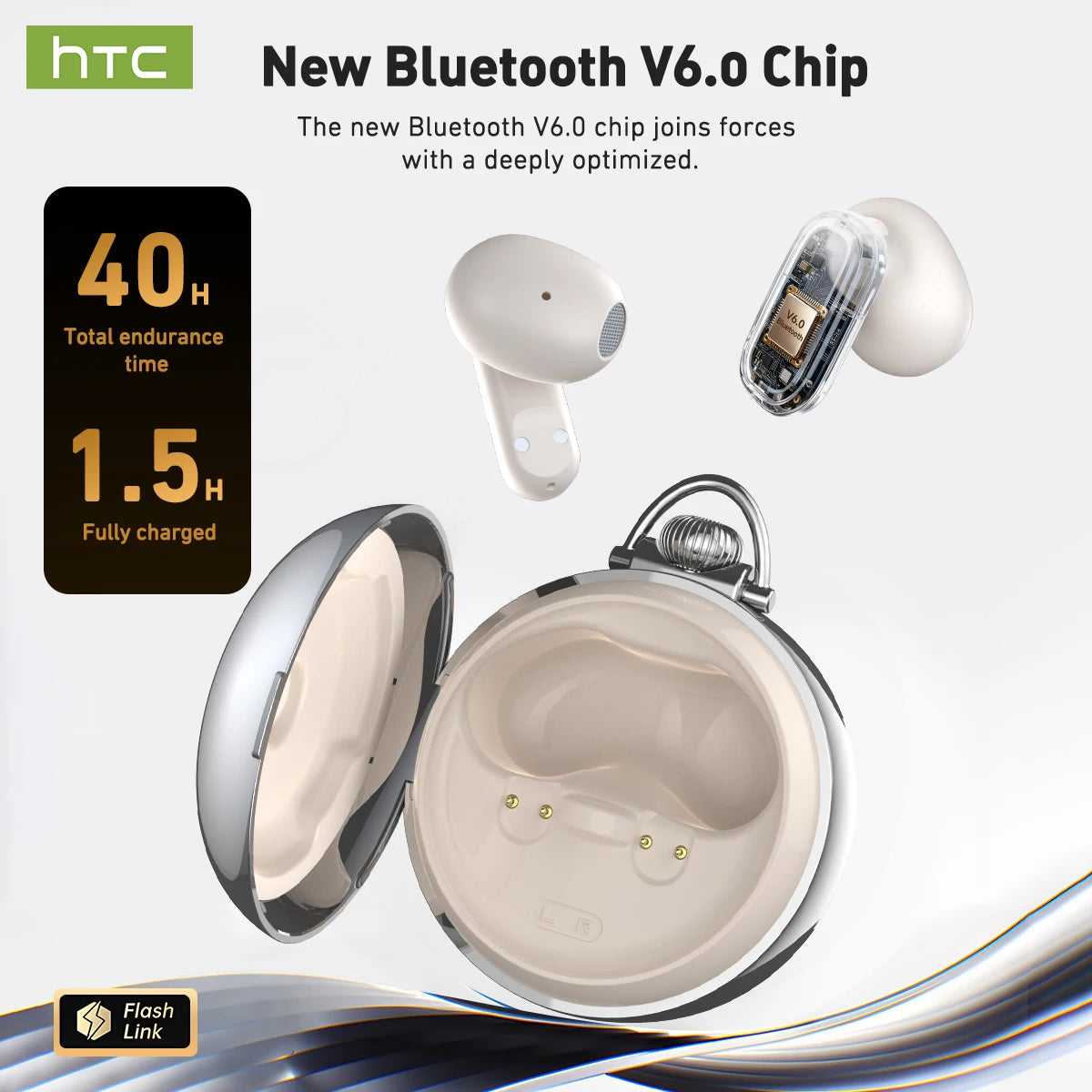 Auriculares Inalámbricos con Traducción Inteligente IA – Bluetooth, Pantalla LCD HD y Modo Deportivo